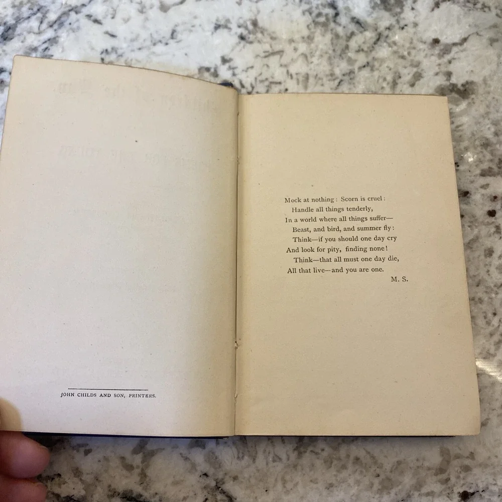 Antique‎ 1860s Children of the Sun Poems for the Young Caroline M. Gemmer